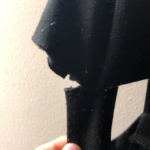 Black open cut maxi dress - Picture 5 of 5